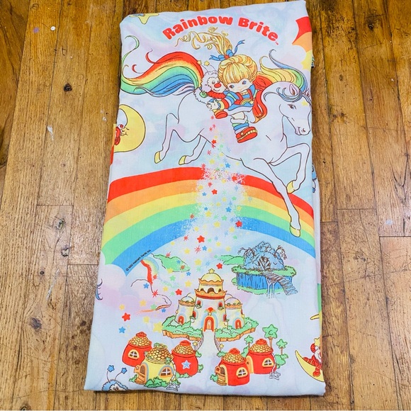 Rainbow Brite Other - Vintage Rainbow Brite Top Sheet